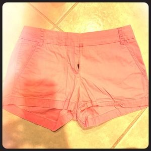 J crew canvas shorts